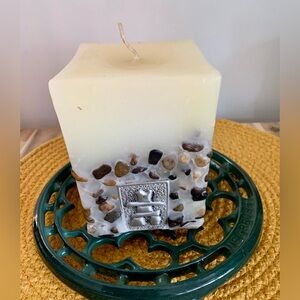 Inukshuk Candle